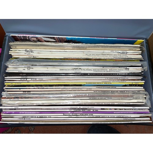 536 - VINYL CASE OF MAINLY CLASSICAL MUSIC VINYL LPS