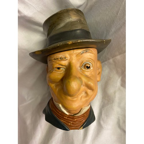 430 - W.C. FIELDS TOBACCO JAR AND COVER AND A SELECTION OF M.J. HUMMEL GOEBEL FIGURES