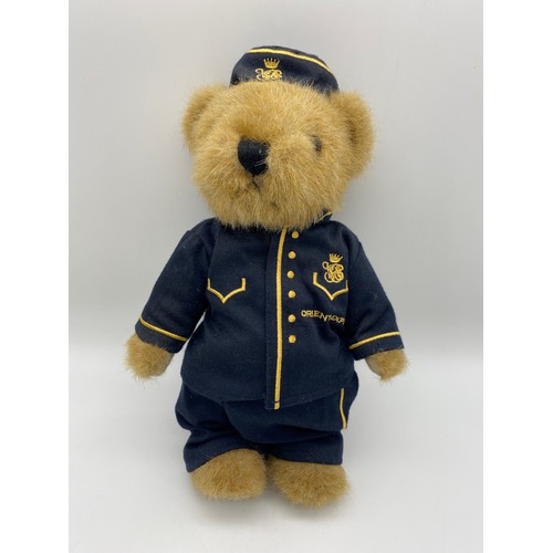 454 - VENICE SIMPLON PLUSH ORIENT EXPRESS TEDDY BEAR