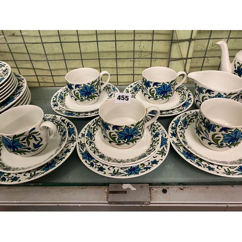 455 - RETRO MIDWINTER TEA, COFFEE AND DINNER WARES