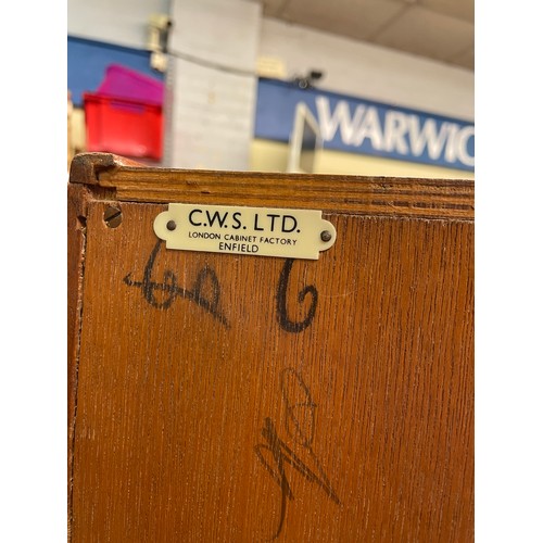 12 - 1960S TEAK FOUR DRAWER CHEST