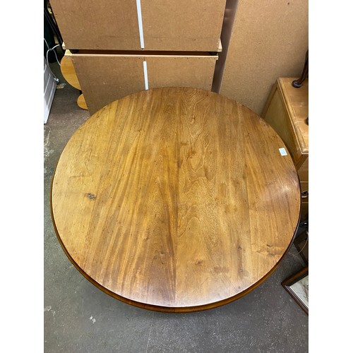 171 - SMALL VICTORIAN MAHOGANY CIRCULAR PEDESTAL TABLE