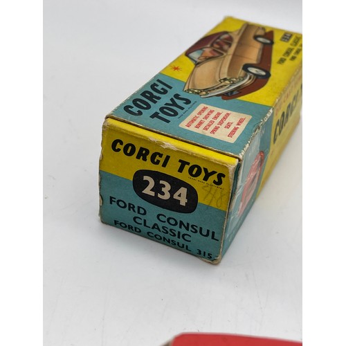 425 - CORGI 234 FORD CONSUL CLASSIC 315 PLAYWORN