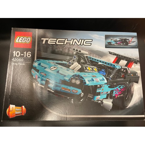 462 - LEGO TECHNICS 42050 DRAG RACER AND ONE OTHER