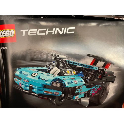 462 - LEGO TECHNICS 42050 DRAG RACER AND ONE OTHER