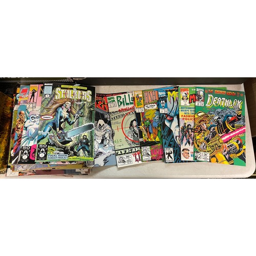 331 - SELECTION OF MARVEL AND DC COMIC BOOKS ,THE SHE HULK, MOTORMOUTH, MORBIUS, THE FLASH AND OTHERS