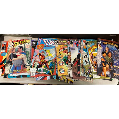 331 - SELECTION OF MARVEL AND DC COMIC BOOKS ,THE SHE HULK, MOTORMOUTH, MORBIUS, THE FLASH AND OTHERS