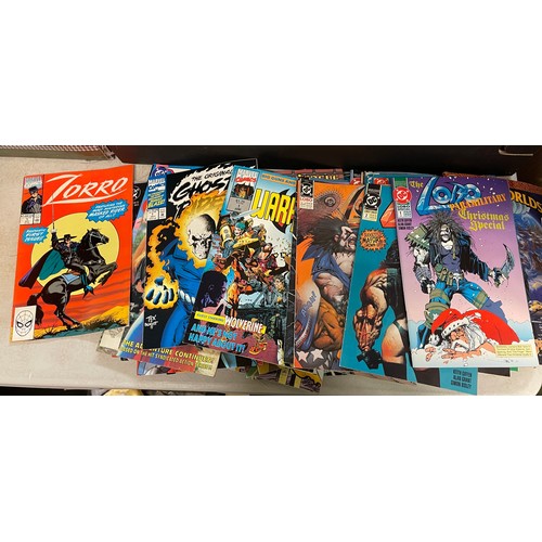 331 - SELECTION OF MARVEL AND DC COMIC BOOKS ,THE SHE HULK, MOTORMOUTH, MORBIUS, THE FLASH AND OTHERS