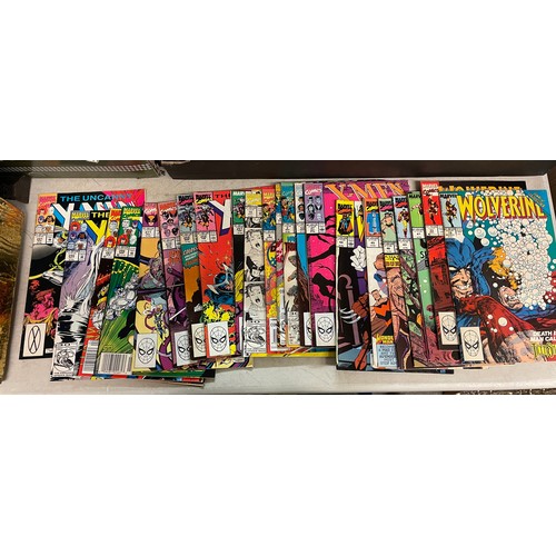 331A - SELECTION OF MARVEL COMICS INCLUDES SPIDER-MAN AND X-MAN ECT