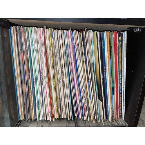 339 - CABINET OF VINYL LPS - BIG BANDS, ABBA, AND MORE