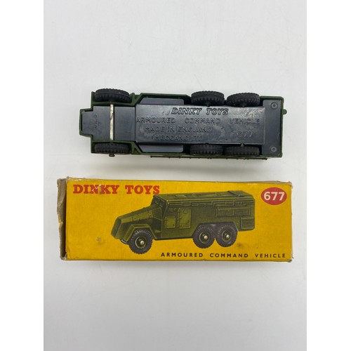 428 - BOXED DINKY TOYS 677 ARMOURED COMMAND VEHICLE