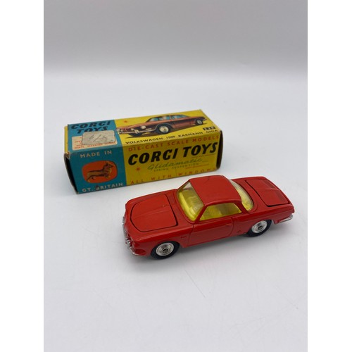 433 - BOXED CORGI TOYS 239 VOLKSWAGEN 1500 KARMANN GHIA