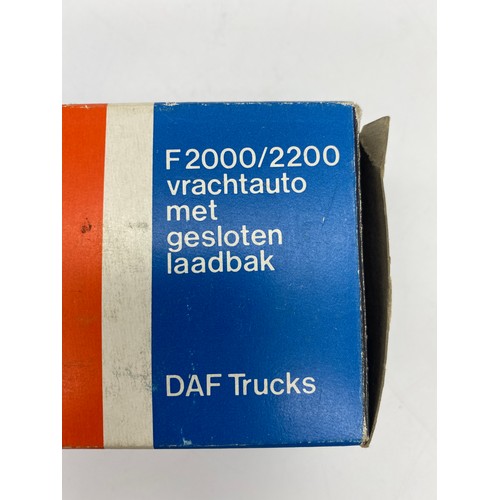 437 - TWO BOXED LION CAR RALEIGH PARIS - DAKAR 1983, AND A TRUCK AND TRAILER