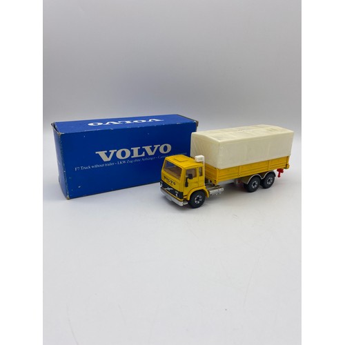 438 - BOXED VOLVO F7 FUEL TANKER AND BOXED VOLVO F7 TRUCK WITHOUT TRAILER