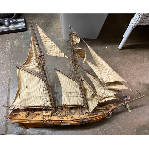 51A - AMERICAN SCRATCH BUILT GALLEON ENTITLED GYPSY