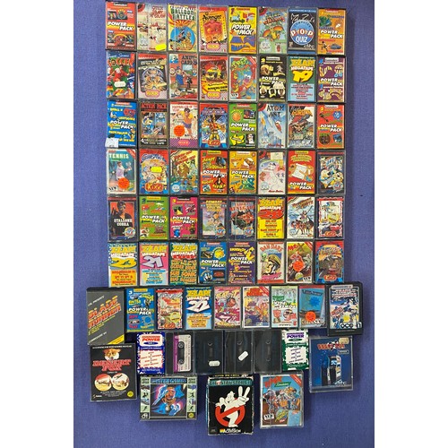 470 - CARTON OF CASED COMMODORE 64 CASSETTE GAMES APPROX 60