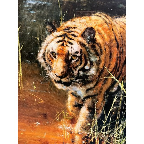 26 - SIGNED LIMITED EDITION PRINT ENTITLED JUNGLE GENTLEMAN BY DAVID SHEPHERD SIGNED IN PENCIL NUMBERED 8... 