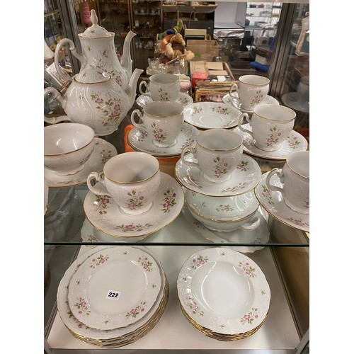 197 - EXTENSIVE CZECH COFFEE TEA AND TABLE SERVICE INCLUDING TUREENS AND COVERS