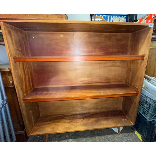 53 - TEAK 1960S BOOKCASE