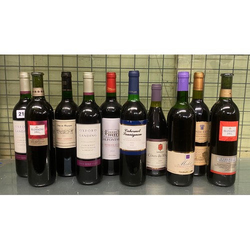 212 - SELECTION OF MIXED WINES