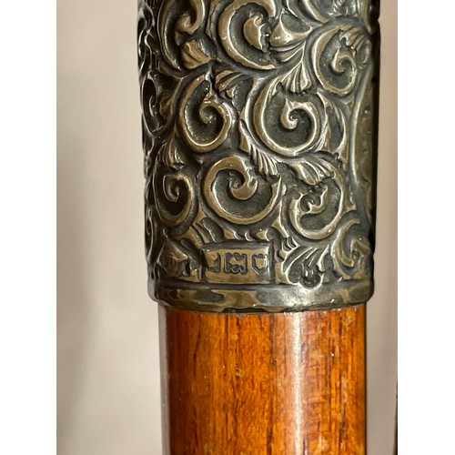 549 - THREE HORN HANDLED WALKING STICKS