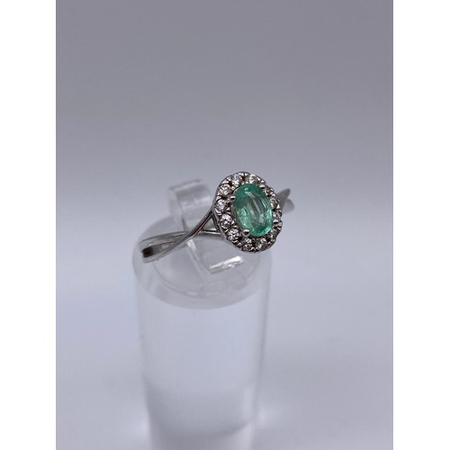 451 - TEN SILVER STONE SET DRESS RINGS