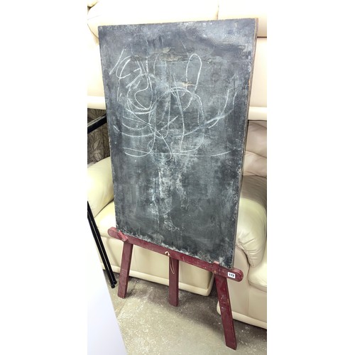 97 - VINTAGE EASEL FRAMED CHALK BOARD