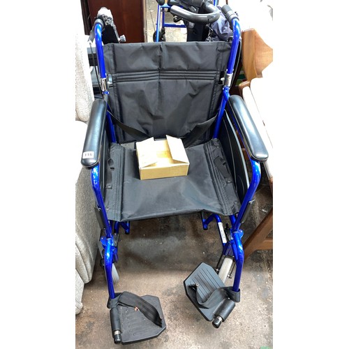 116 - Z TEC TRANSIT WHEELCHAIR