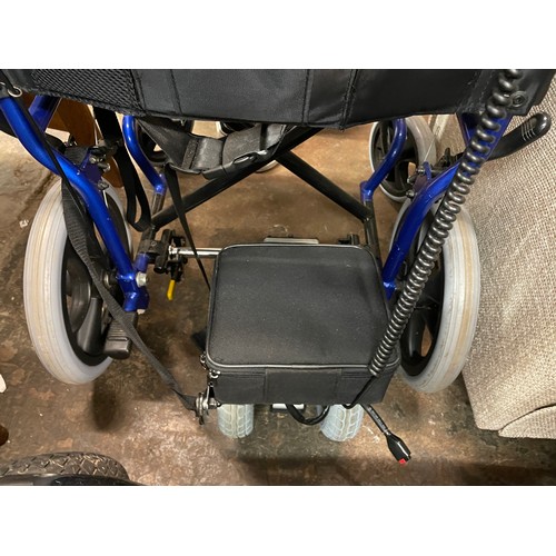 116 - Z TEC TRANSIT WHEELCHAIR