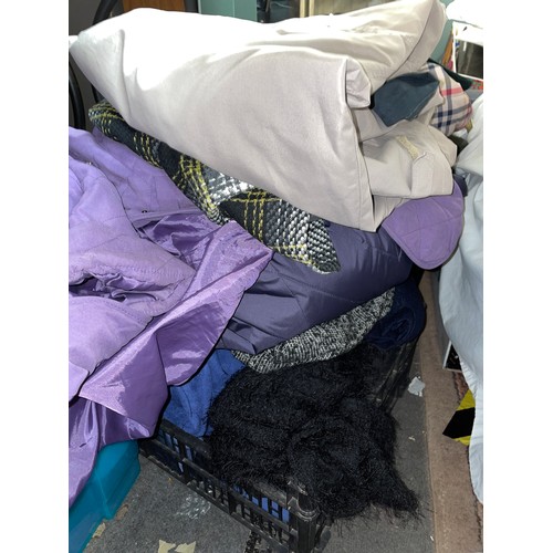 349 - TWO LARGE CRATES OF LADIES COATS AND OUTERWEAR