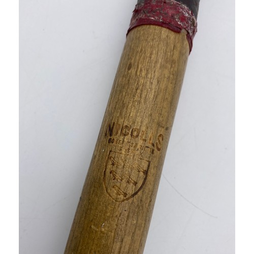 389 - VINTAGE NICOLLS ROBERTS BRIDGE SUSSEX TRUNCHEON/BAT