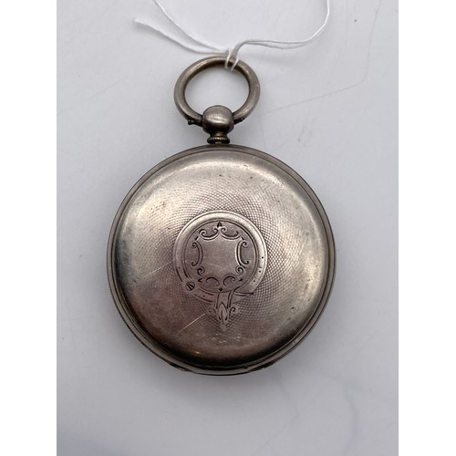 436 - LONDON SILVER CASED POCKET WATCH A/F