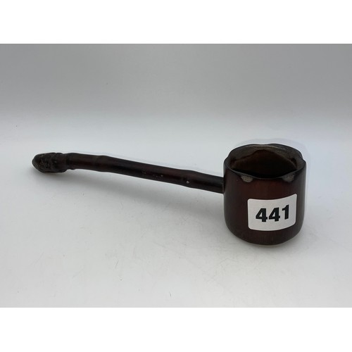 441 - ORIENTAL ROOT WOOD LADLE