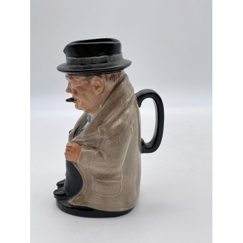 471 - ROYAL DOULTON WINSTON CHURCHILL CHARACTER JUG