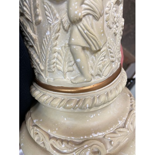 18 - RESIN MOULDED FIGURAL PLANTER STAND