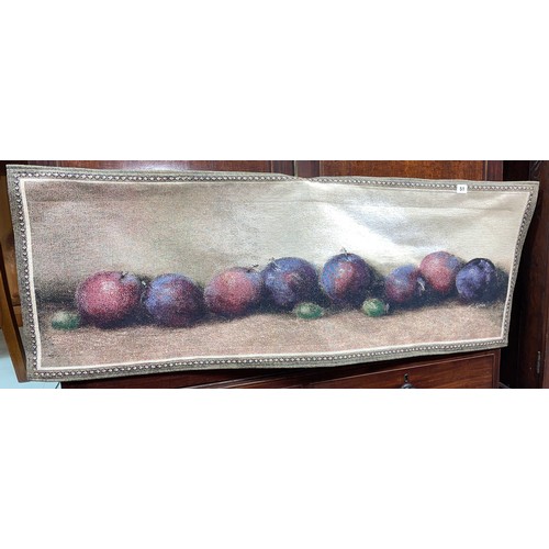 51 - TAPESTRY WALL HANGING OF FRUIT