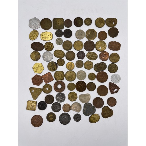 BAG OF INTERESTING WORK HOUSE SHOP AND MARKET TRADING TOKENS AND ...