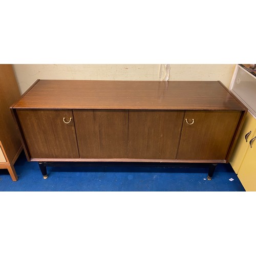 23 - MID CENTURY G PLAN E.GOMME TOLA LIBRENZA SIDEBOARD WITH BIFOLD DOORS