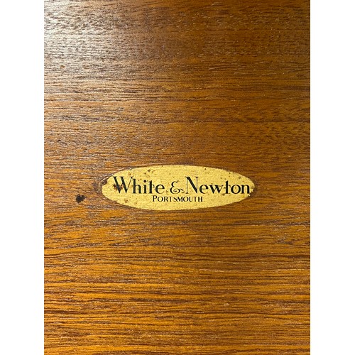 26 - WHITE AND NEWTON 1960S TEAK COFFEE TABLE