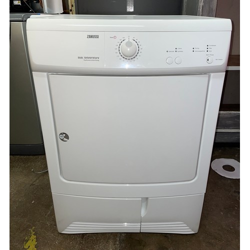 105 - ZANUSSI DUAL TEMP 7KG REVERSE ACTION TUMBLE DRYER