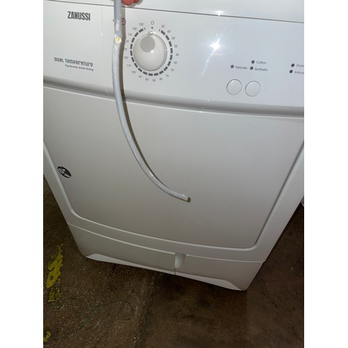 105 - ZANUSSI DUAL TEMP 7KG REVERSE ACTION TUMBLE DRYER