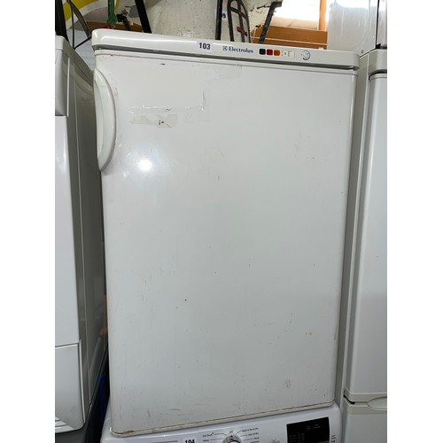 103 - ELECTROLUX UNDERCOUNTER FREEZER