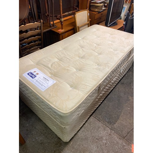 67 - SLUMBERLAND VERONA SINGLE DRAWER DIVAN BED