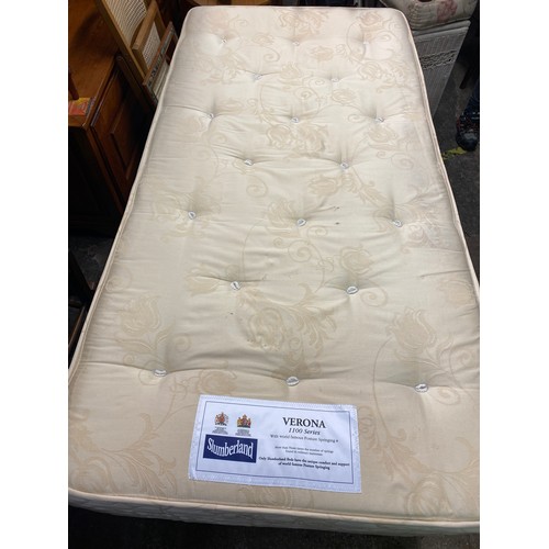 67 - SLUMBERLAND VERONA SINGLE DRAWER DIVAN BED