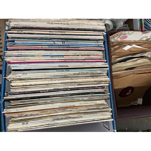 279 - BOX OF 78 RPM RECORDS MAINLY BIG BANDS AND JAZZ PLUS BOX OF J HAWTIN MUSIC STORE 78S, JOE LOSS AND H... 