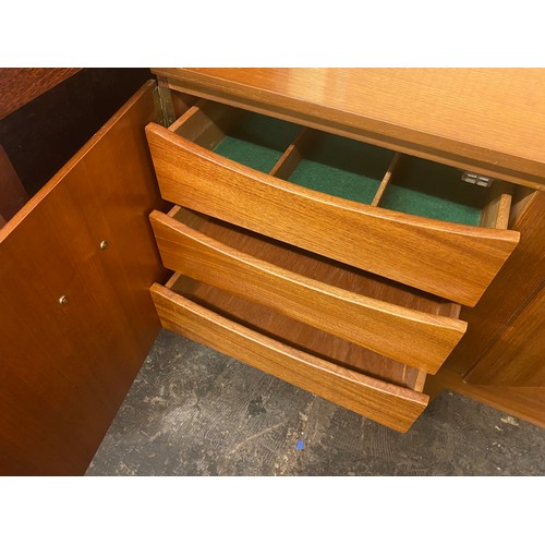 1 - 1970S STONEHILL STYLE TEAK LONG SIDEBOARD 197CM W