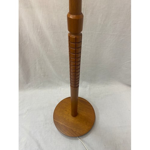 47 - 1970S TEAK LAMP STANDARD