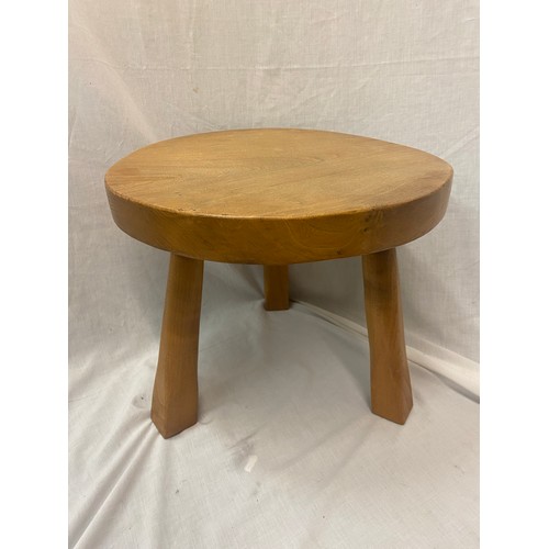 62 - RALPH FARRER THREE LEGGED STOOL