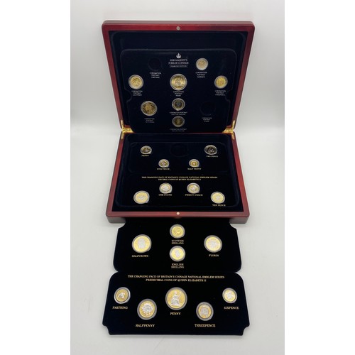 425 - HER MAJESTY JUBILEE COINAGE COLLECTION DIAMOND EDITION (SOME MISSING)