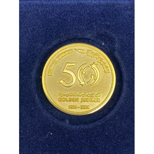 442 - GOLDEN JUBILEE OF KUWAIT AIRWAYS 1954 TO 2004 MEDALLION